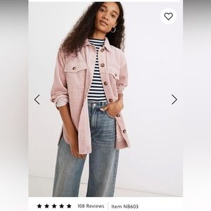 Madewell Corduroy Yorkway Shirt-Jacket